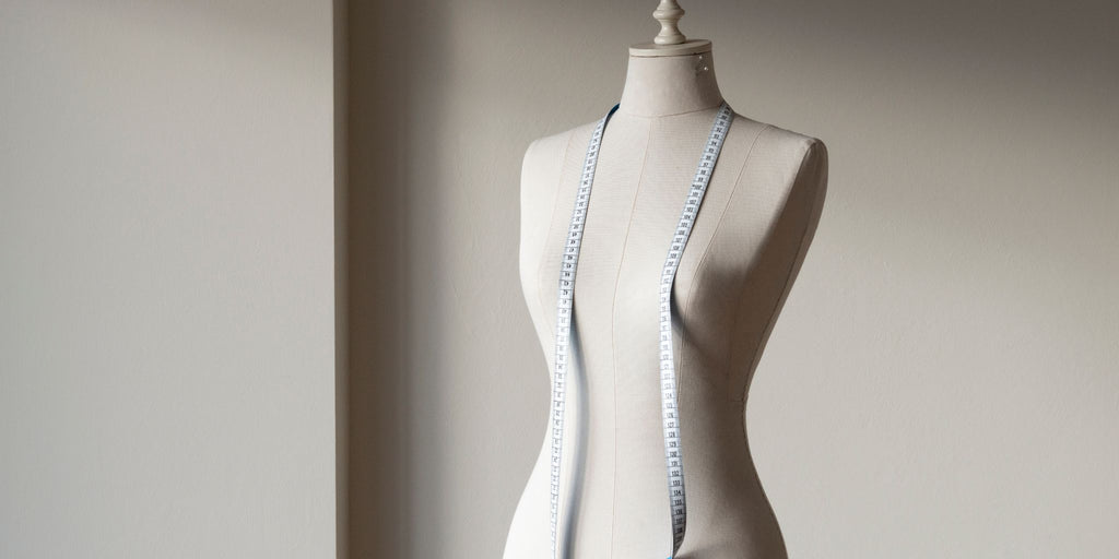 The Able Label clothes being designed to make dressing easier using a mannequin.